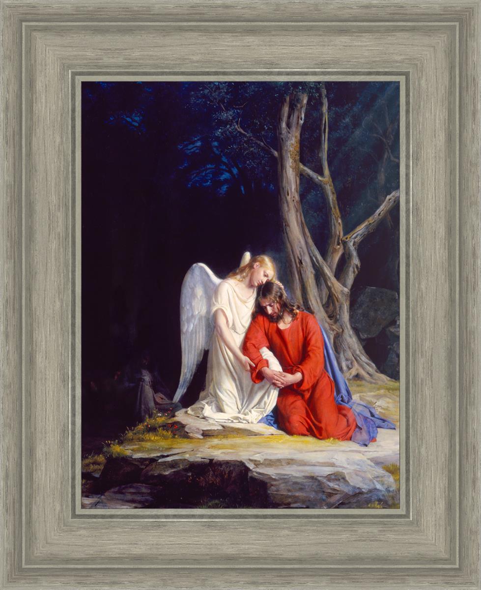 Gethsemane by Carl Bloch - Religious Art Print for Home Decor, Church, and Meditation Spaces