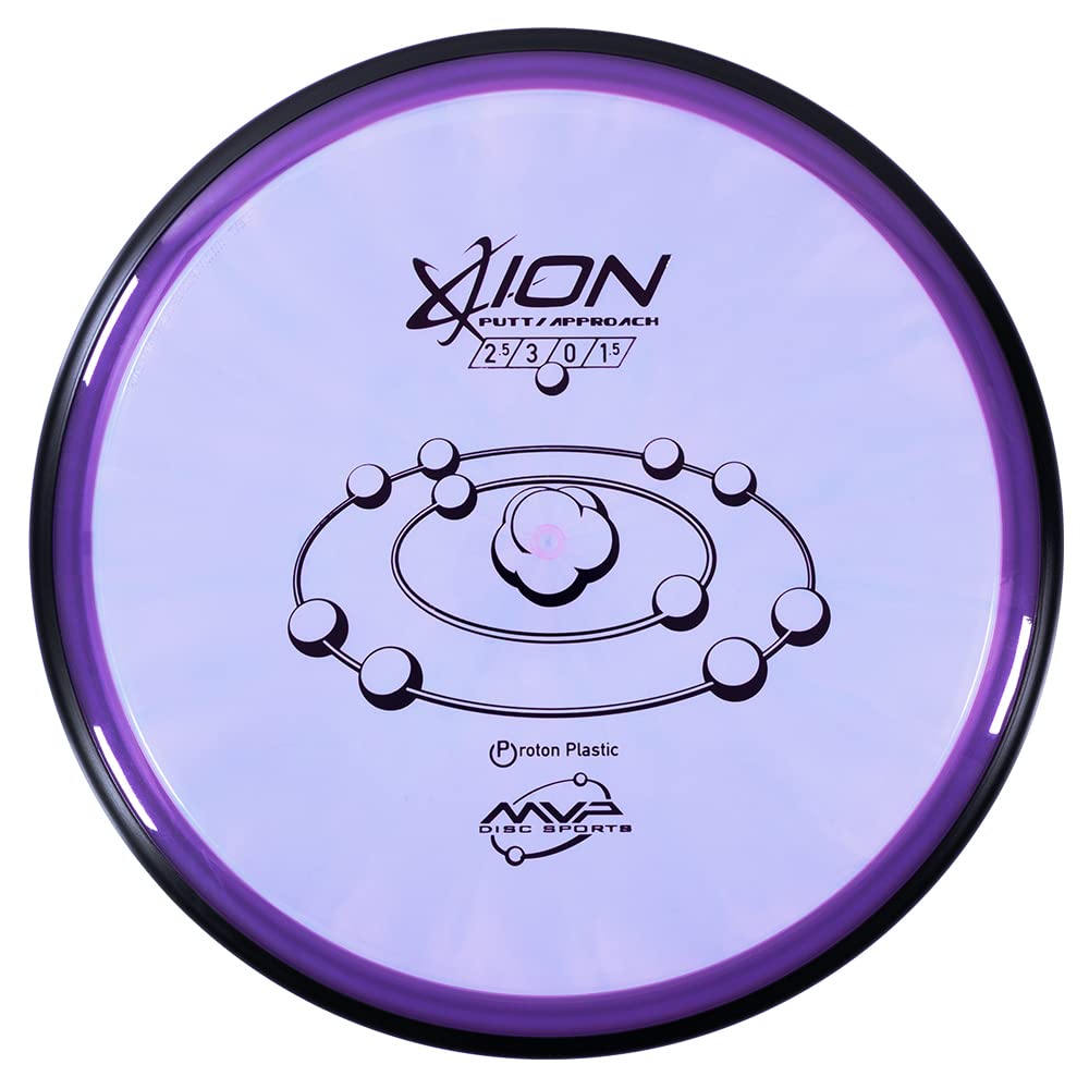 MVP Disc Sports Proton Ion Disc Golf Putter - Premium Golf Disc for Putting & Approach Shots | Tournament Approved | Colors May Vary | Perfect for Beginners & Pro Players on the Course