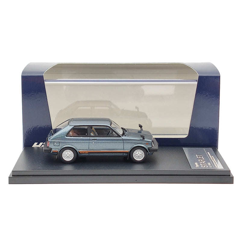 1:43 Scale Toyota Starlet Si 1982 Limited Edition Resin Model Car - Hi Story HS303 Collectible for Diecast Enthusiasts | Perfect for Display, Gifts & Car Model Collections