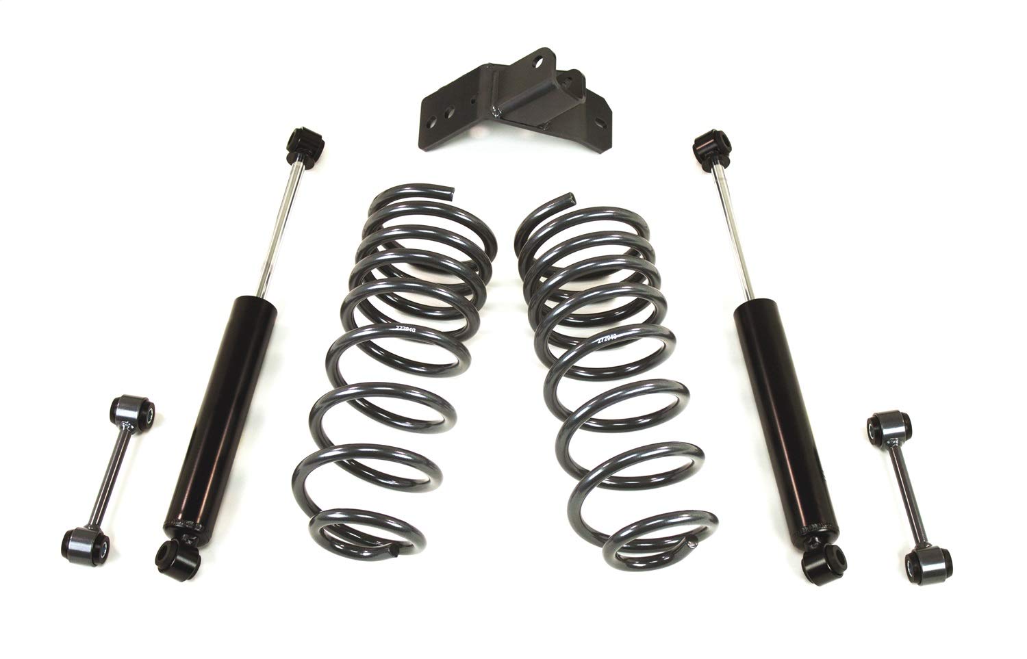 MaxTrac 202940 4-Inch Rear Lowering Kit with Coils, Trac Bar Bracket & Shocks - Perfect for Truck Suspension Upgrades & Improved Ride Quality