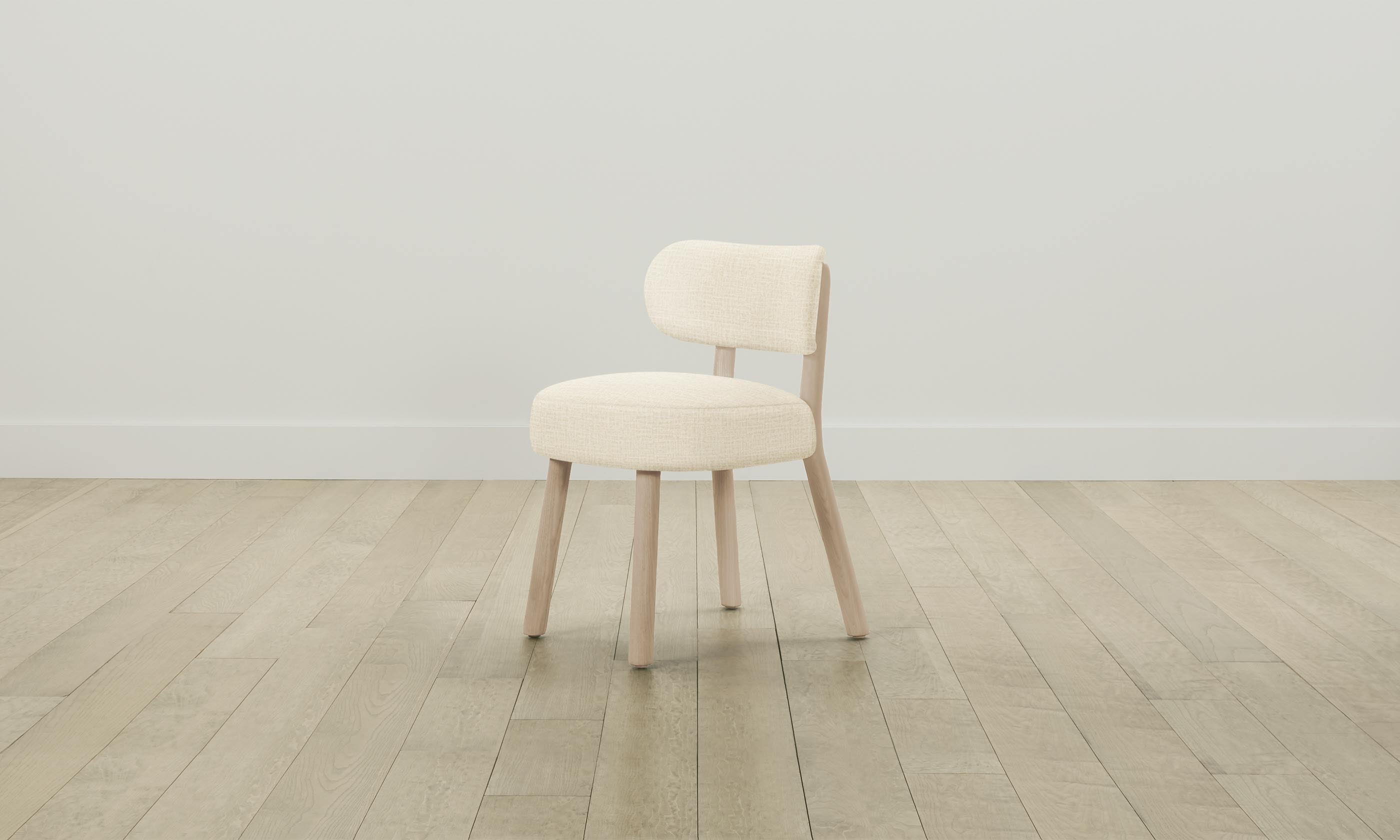 Premium Jane Dining Chair - Performance Woven Chenille Upholstery in Desert Beige | Elegant & Durable for Dining Room, Kitchen, or Breakfast Nook