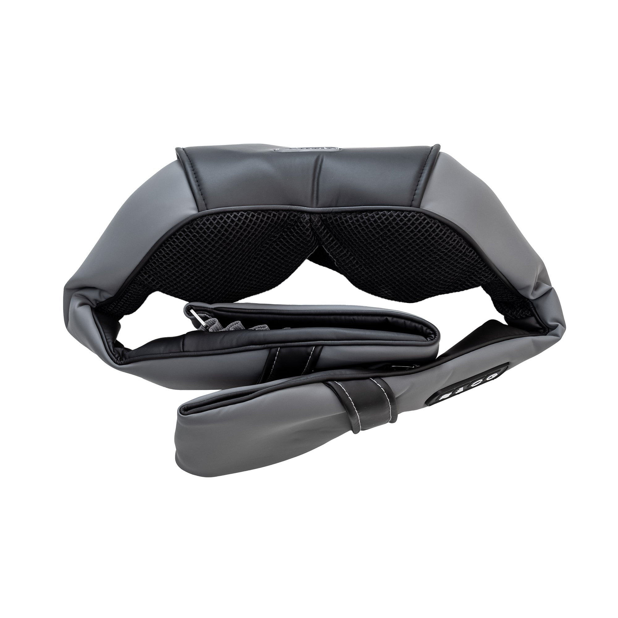 Rechargeable Cordless Shiatsu Neck Massager with Heat - Portable Deep Tissue Kneading for Pain Relief - Perfect for Home, Office & Travel Use