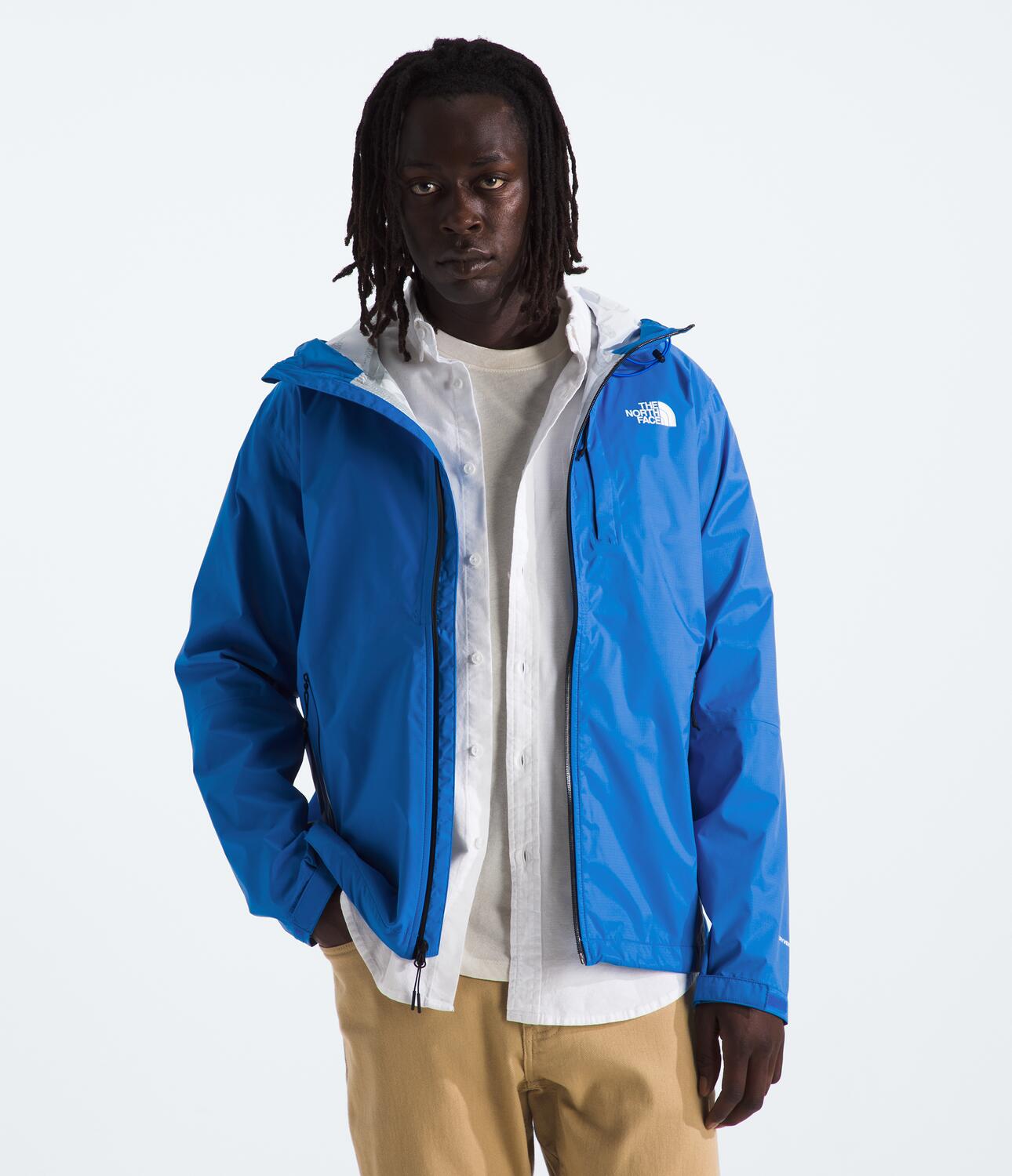 Alta Vista Men's Waterproof Jacket - Lightweight Windproof Outdoor Coat for Hiking, Camping & Travel - NF0A7QAW