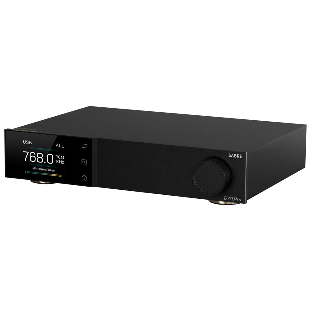 TOPPING D70Pro SABRE DAC ES9039SPRO XU316 Bluetooth 5.1 LDAC Aptx Adaptive HiFi Audio Decoder - High Resolution Digital-to-Analog Converter for Home Stereo, Studio & Audiophile Listening
