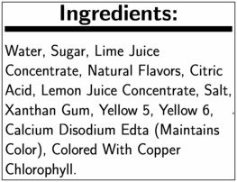 Island Oasis Frozen Margherita Drink Mix - Aseptic, 1 Liter (12/Case) | Perfect for Bars, Restaurants & Summer Parties