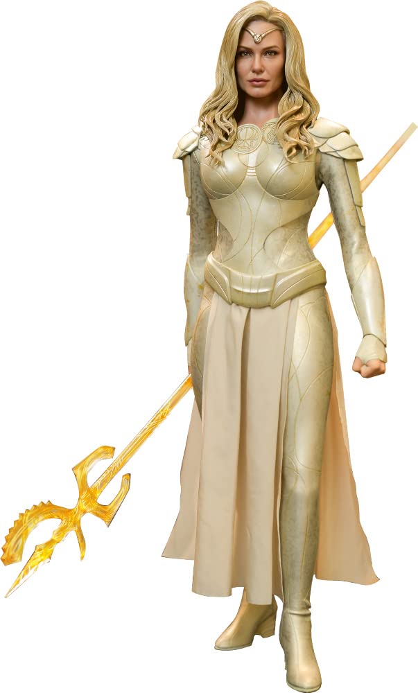 Hot Toys 1:6 Scale Thena Action Figure - Marvel Eternals Movie Collectible for Display & Cosplay