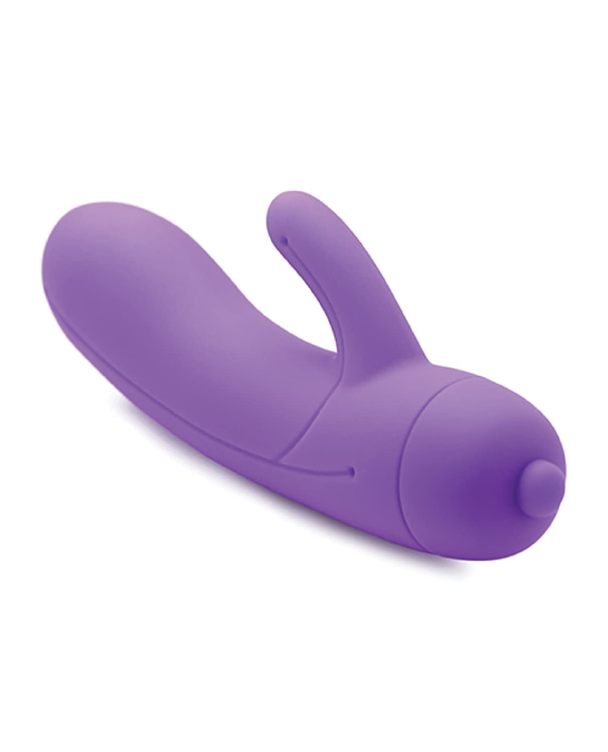 7X Rechargeable Mini Silicone Rabbit Vibrator - 7 Vibration Modes G-Spot & Clitoral Stimulator for Women | Waterproof & Wireless Adult Sex Toy | Perfect for Solo Play, Couples & Sensual Massage | Violet