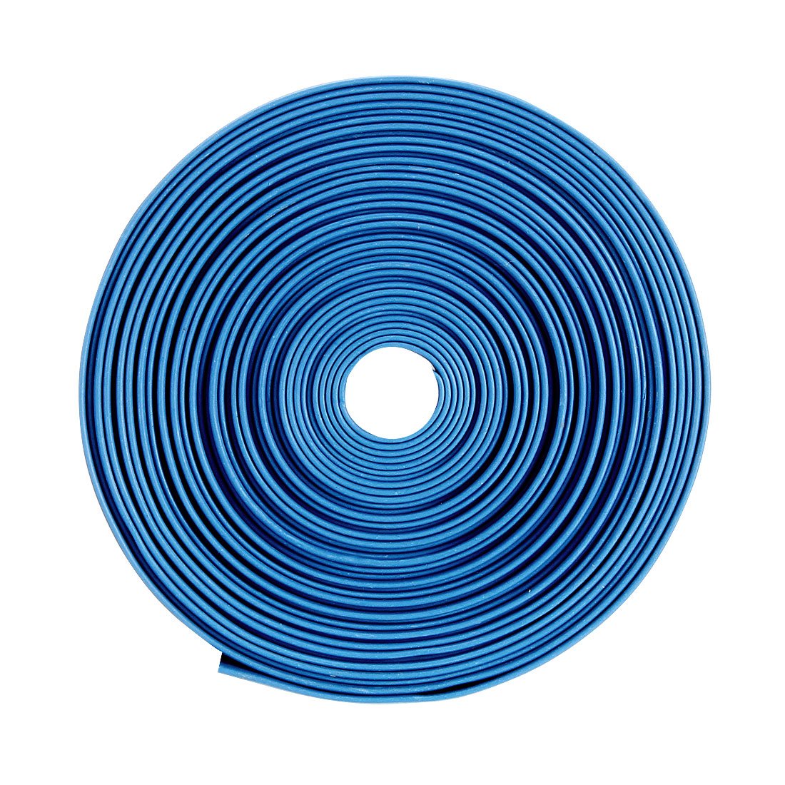 uxcell 8mm Heat Shrink Tubing - 12.5mm Flat Width, 2:1 Ratio, 5m Blue Cable Sleeve for Wire Insulation & Protection - Perfect for Electrical Repairs, DIY Projects & Automotive Wiring