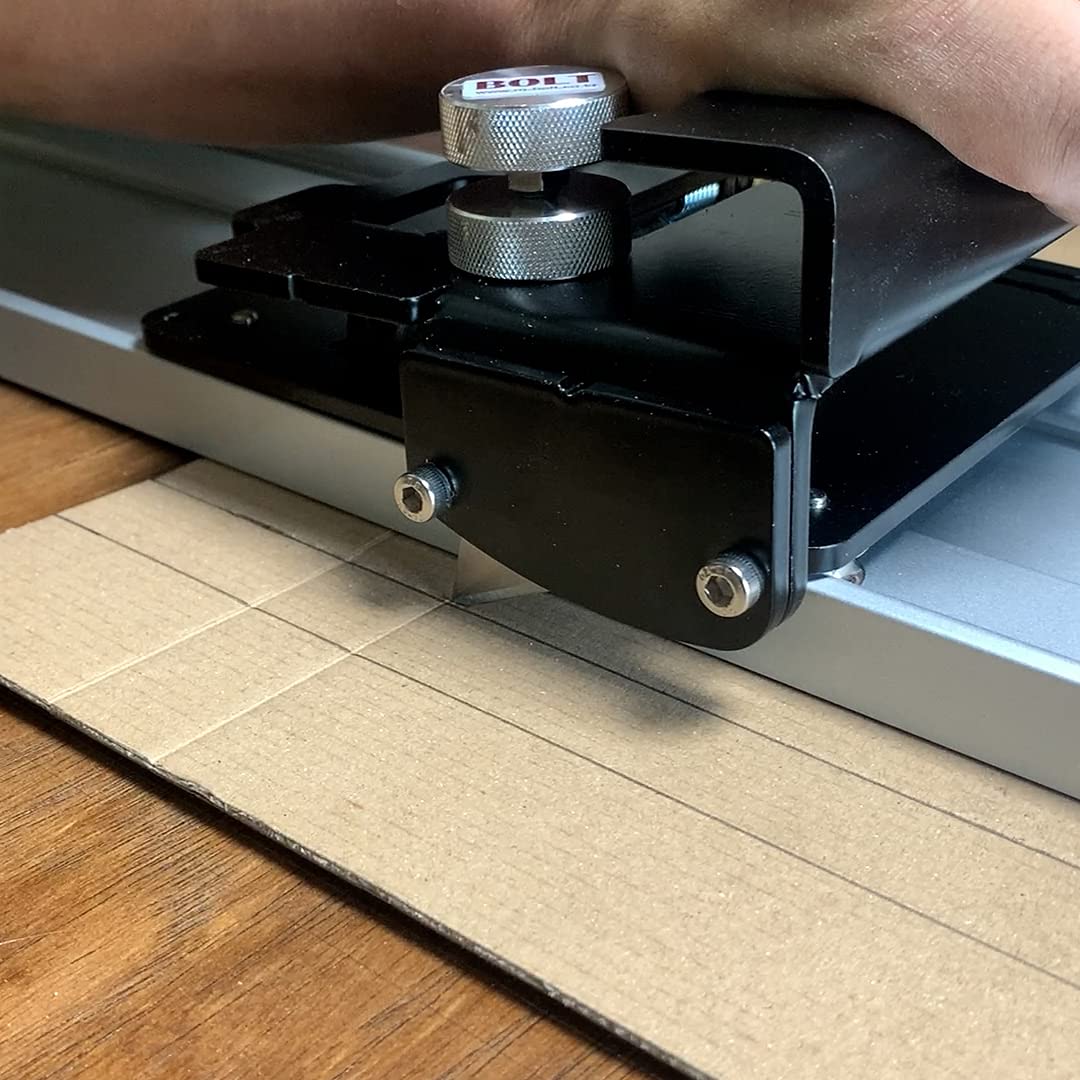 MBOLT Guide Rail Hand Film Cutter - Precision Leather & Paper Cutting Machine for Crafting, Scrapbooking & DIY Projects