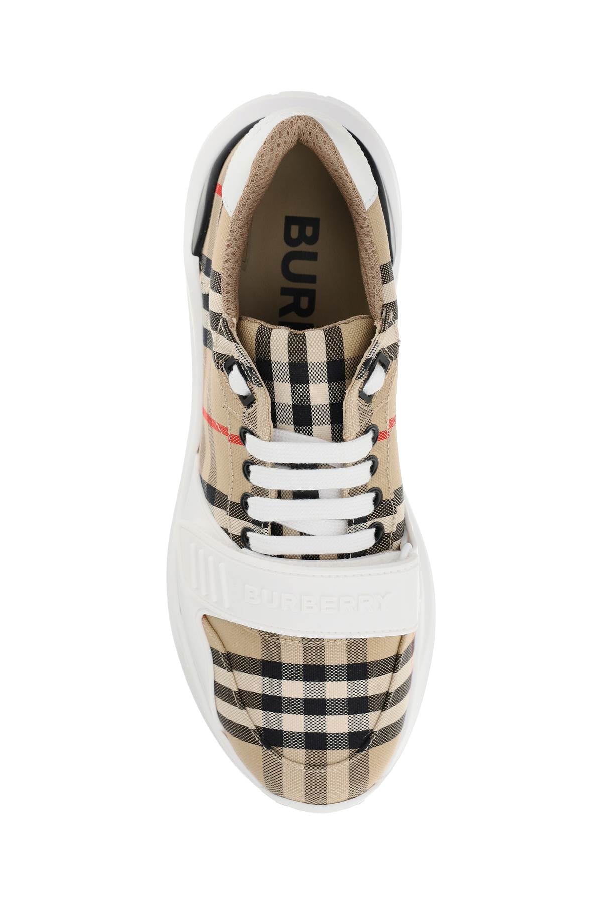Burberry New Regis Sneakers for Men & Women - Luxury Designer Casual Shoes for Walking, Running & Everyday Wear