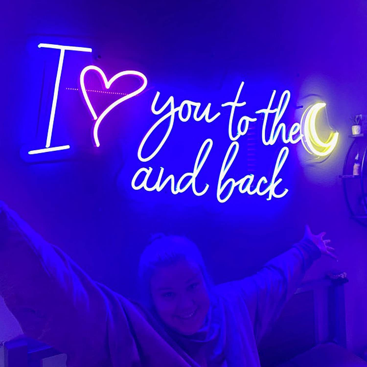 Custom LED Neon Signs - Personalized Wall Decor for Wedding, Birthday, Party, Bedroom, Bar & Office | 20