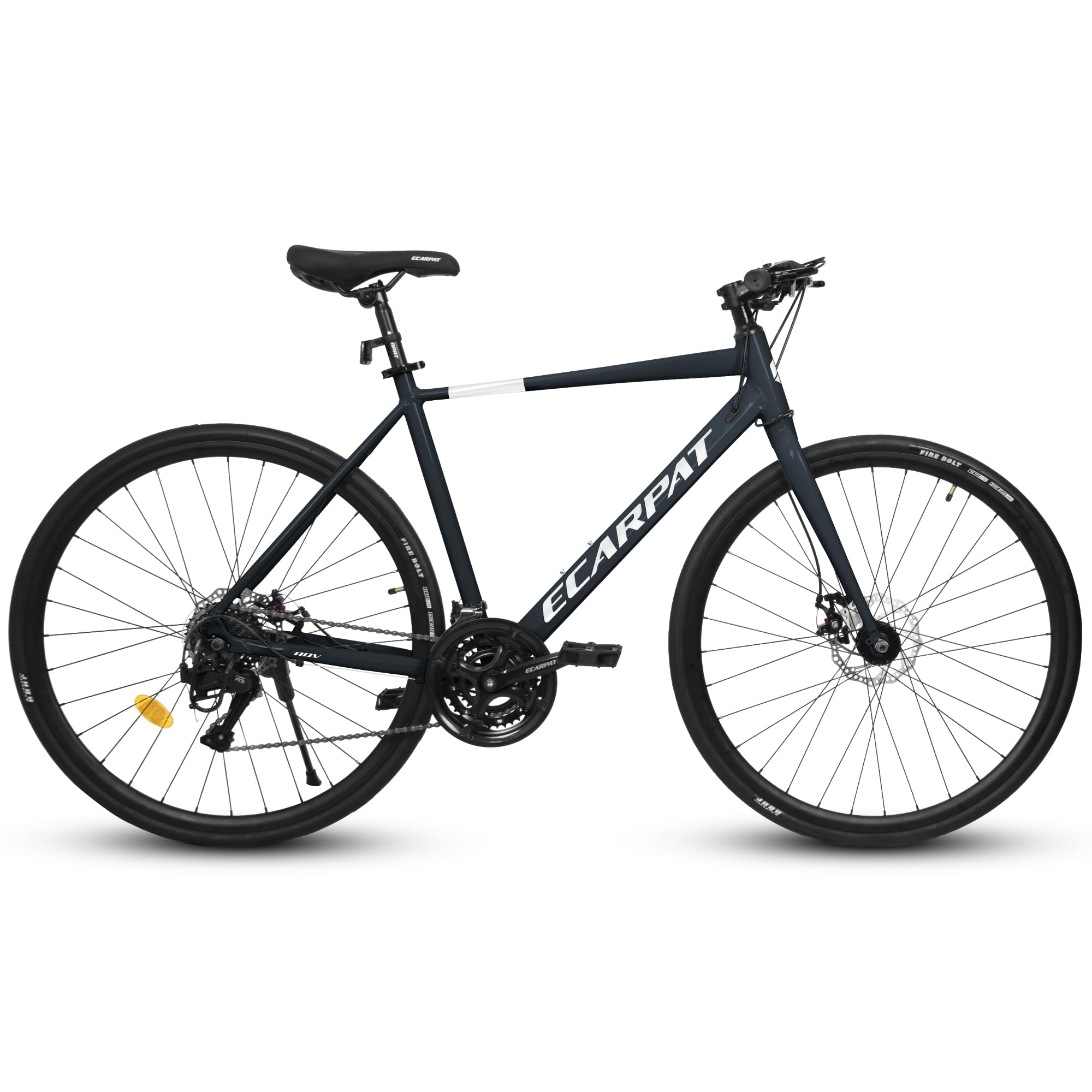 700C 28C Hybrid Road Bike for Men & Women - 24 Speed Lightweight Aluminum Frame with Disc Brakes - Perfect for Commuting, City Riding & Road Racing | Ideal for Daily Work Commute & Fitness Cycling