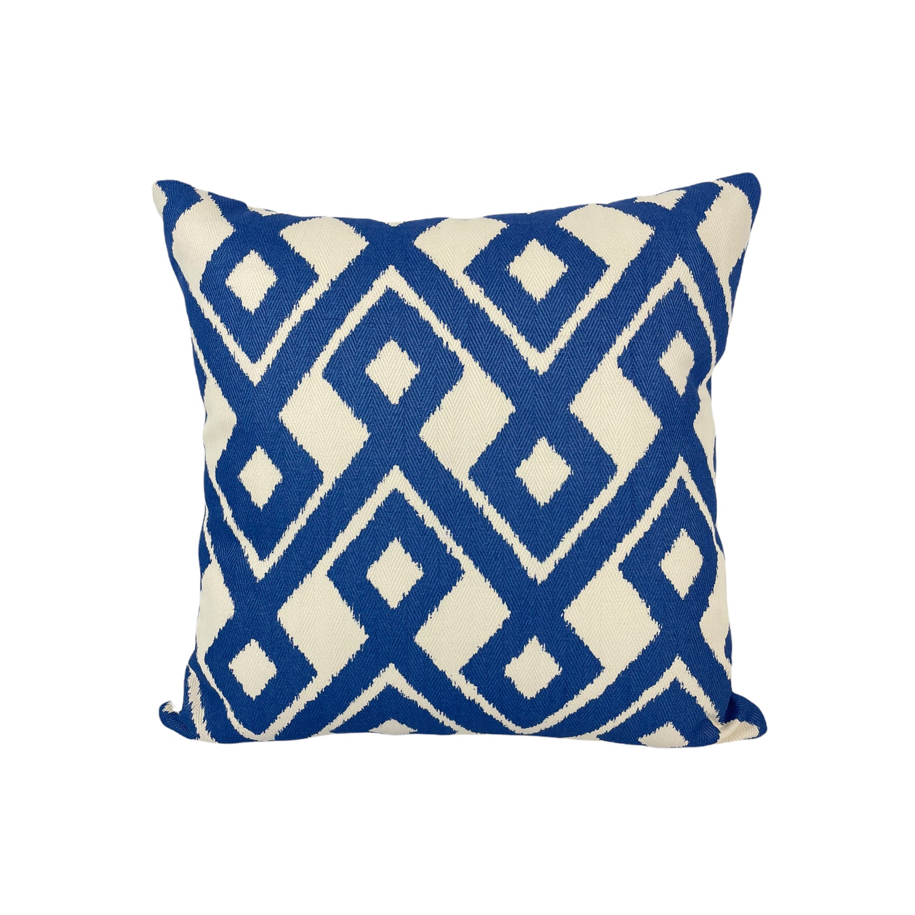 Cobalt Blue Throw Pillow 17x17 - Soft Decorative Square Pillow for Couch, Bed & Home Decor - Perfect for Living Room, Bedroom & Dorm