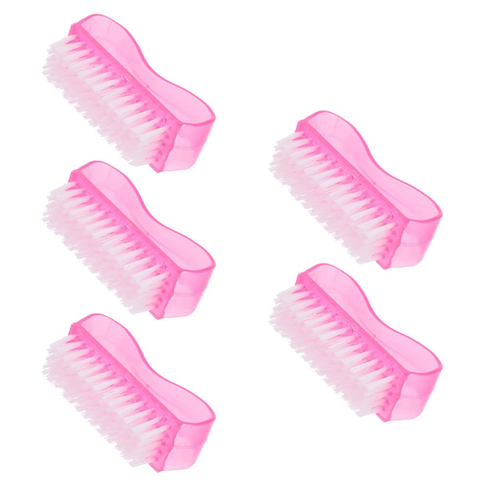 Beavorty 5-Piece Pedicure Set - Nail Brush, Toe Scrubber & Manicure Tools for Men & Women | Professional Nail Cleaning & Foot Care Kit | Perfect for Home Spa, Salon & Travel Use