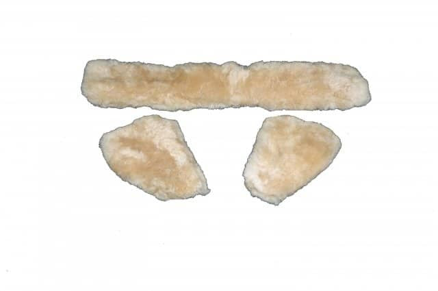 Horse Cribbing Collar Cover 3-Piece Set - Soft & Durable for Stallions & Ponies - Perfect for Training, Riding & Stable Use