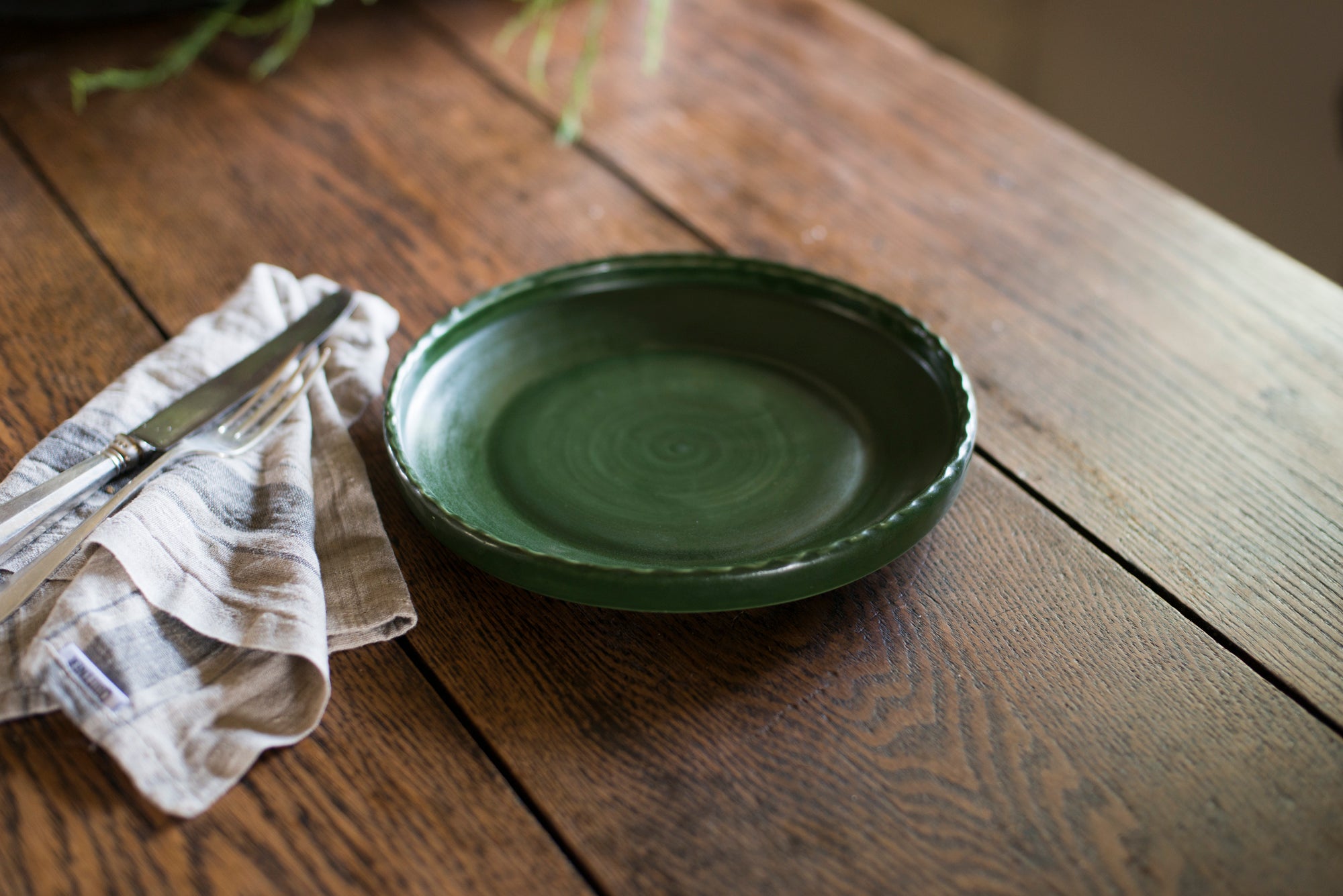 Plate — The Palatine Collection — Mugwort | Elegant Ceramic Dinnerware for Home & Restaurant Use | Perfect for Dining, Entertaining & Special Occasions
