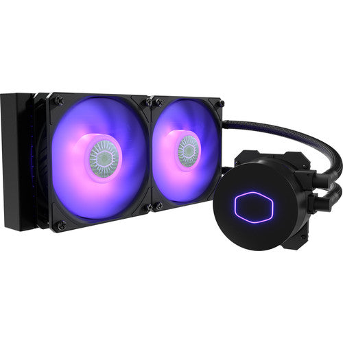 MASTERLIQUID ML240L RGB V2 CPU Liquid Cooler - High Performance 240mm AIO Cooler with RGB Lighting for Gaming PC, Workstation, and Overclocking
