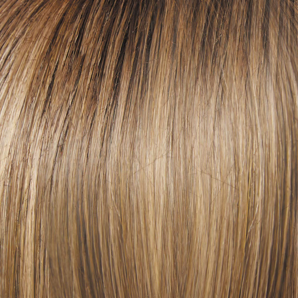 Current Events Long Textured Bob Wig by Hair U Wear - Average Size Cap in SS10/22 Iced Cappuccino | Perfect for Cosplay, Costume Parties & Everyday Fashion