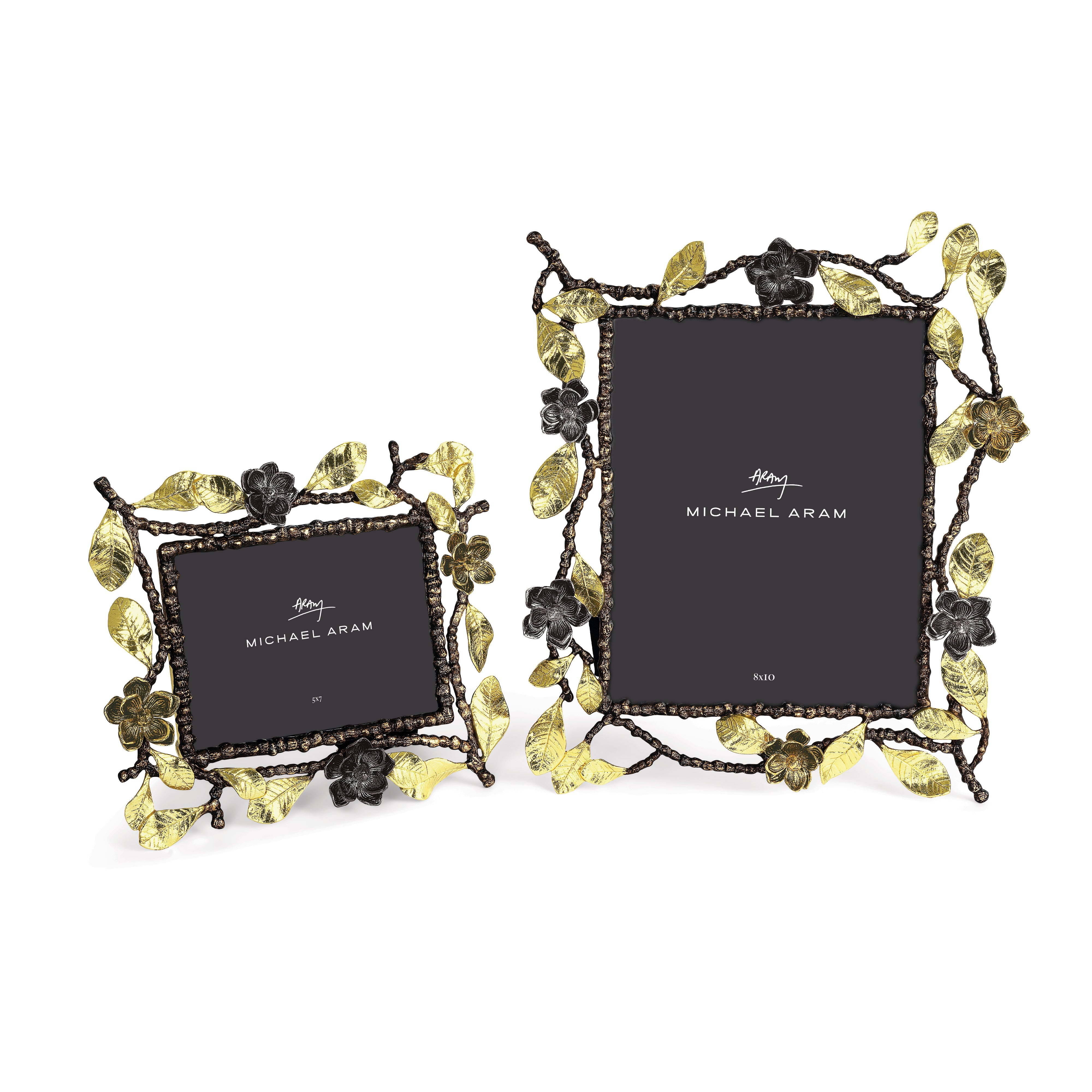 Vintage Bloom Frame - Elegant Floral Picture Frame for Home Decor, Perfect for Wall Art, Wedding Photos, and Vintage Style Living Room Display
