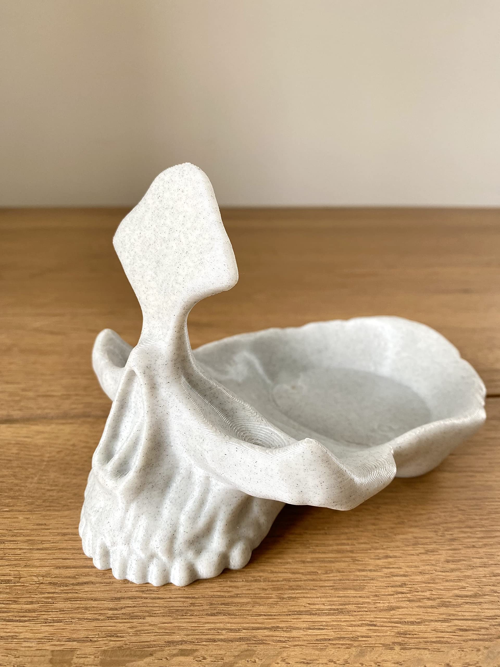 Stylish Marble Skull Bowl - Multi-Purpose Holder for Glasses, Keys & Jewelry | Perfect for Home Decor, Office Desk & Halloween Party Accessories
