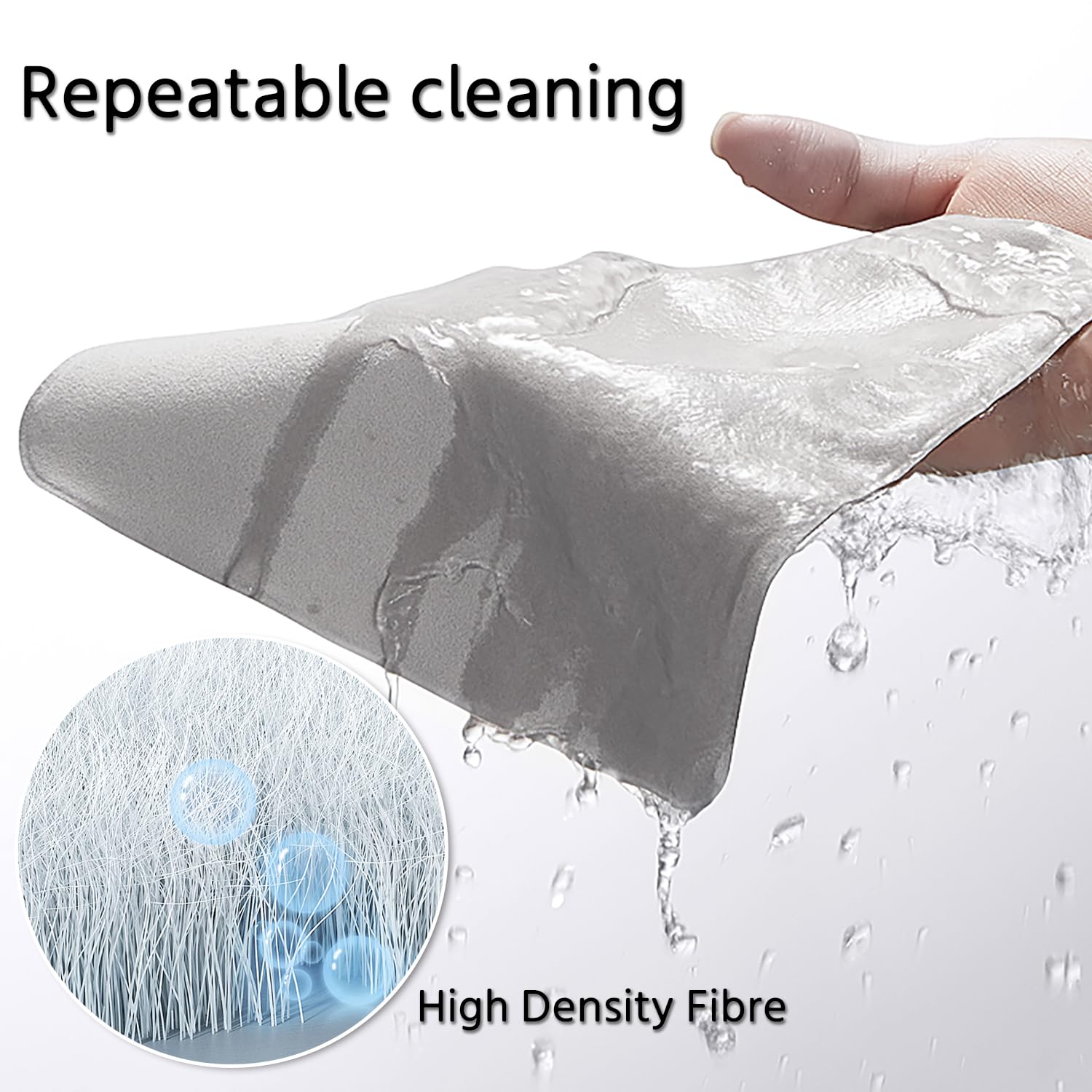 2 Pack Microfiber Cleaning Cloth for MacBook Pro/Air 13