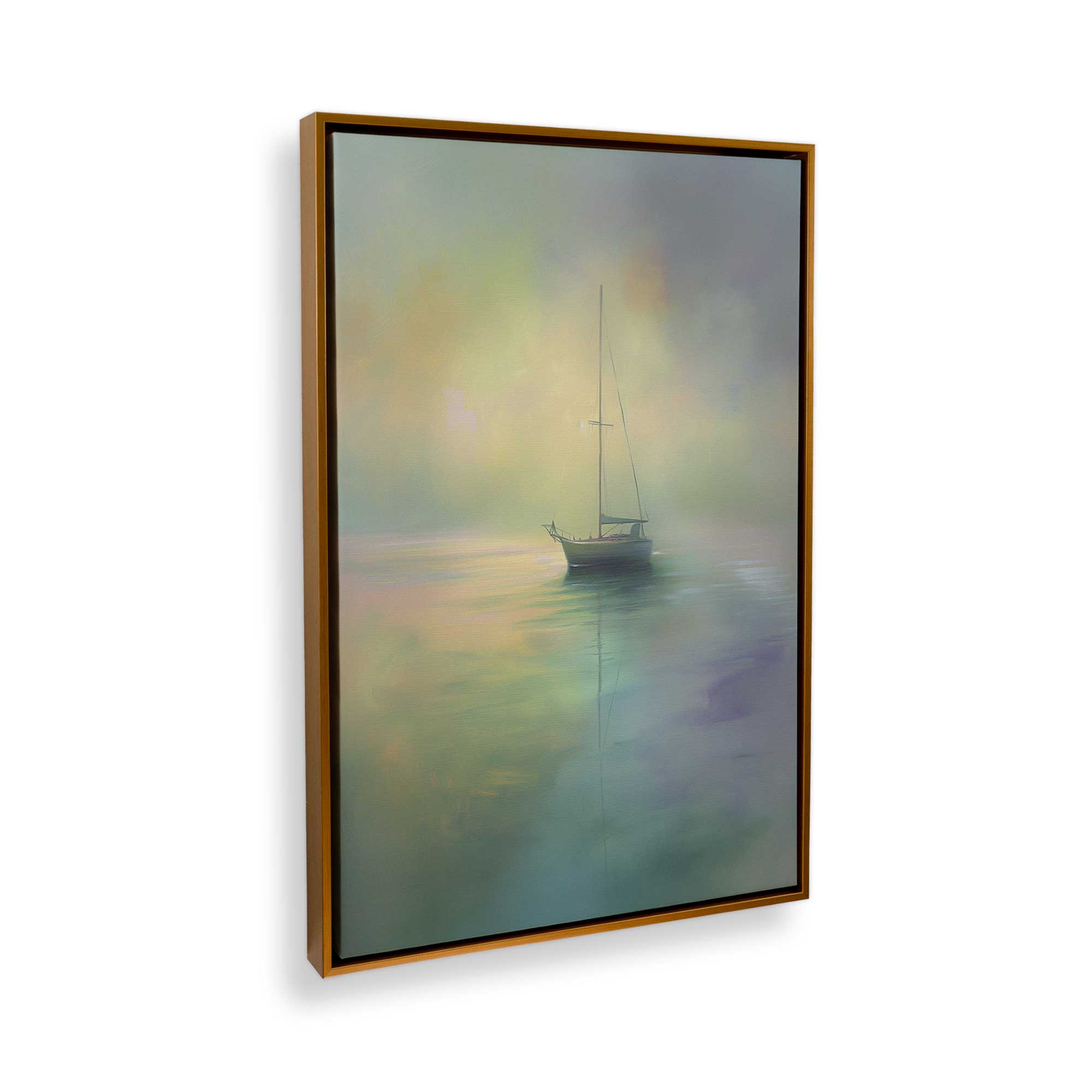 Guiding Light v1 Canvas Wall Art Print - Modern Home Decor for Living Room, Bedroom & Office