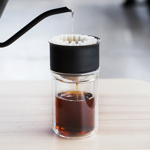 Premium Fellow Stagg Pour Over Dripper - Black | Professional Coffee Maker for Home & Office | Perfect for Pour Over Coffee Enthusiasts & Baristas
