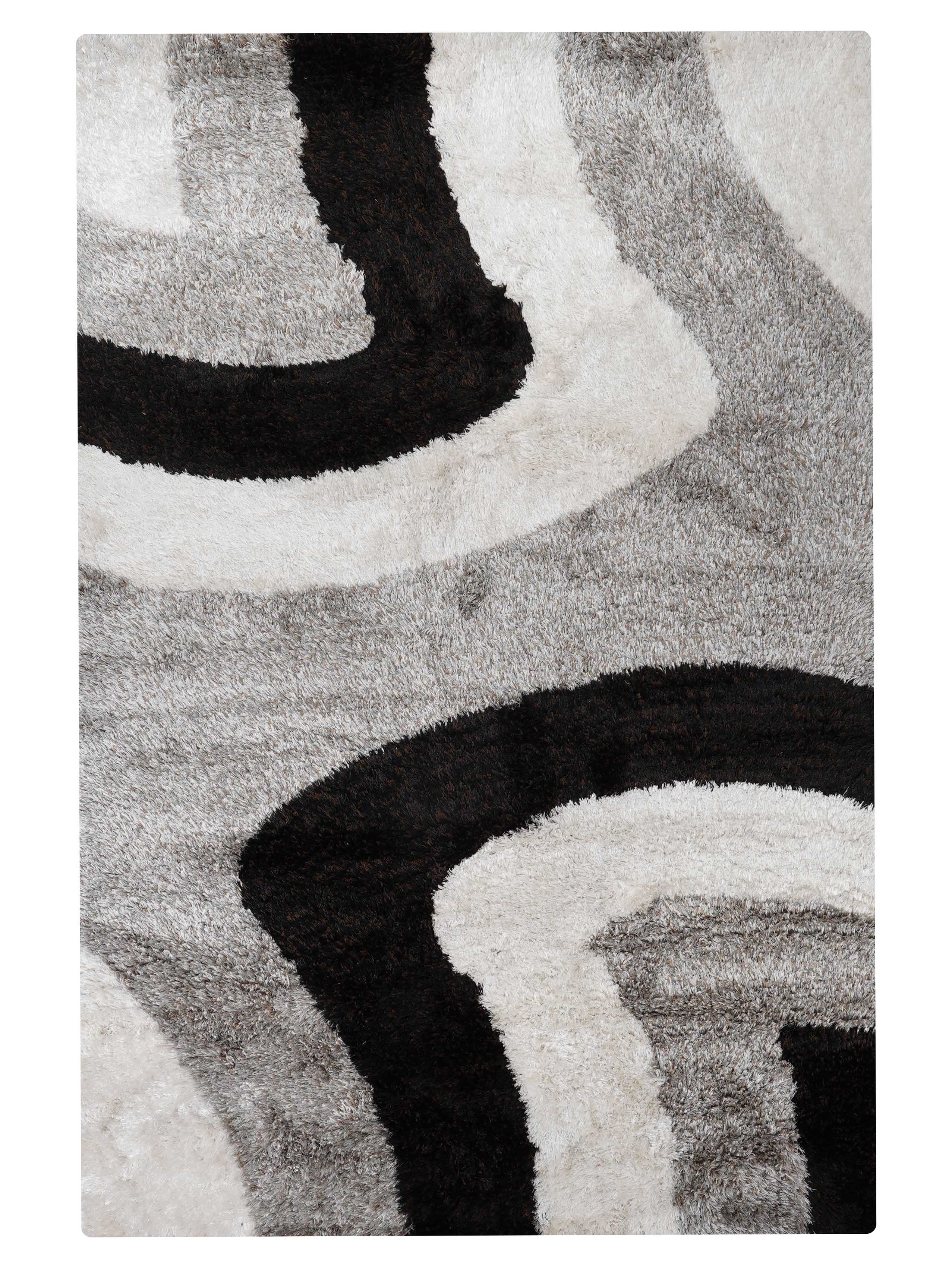 Chromatic Hand Tufted Area Rug - Soft Modern Boho Rug for Living Room, Bedroom & Nursery | Non-Slip Durable Home Decor