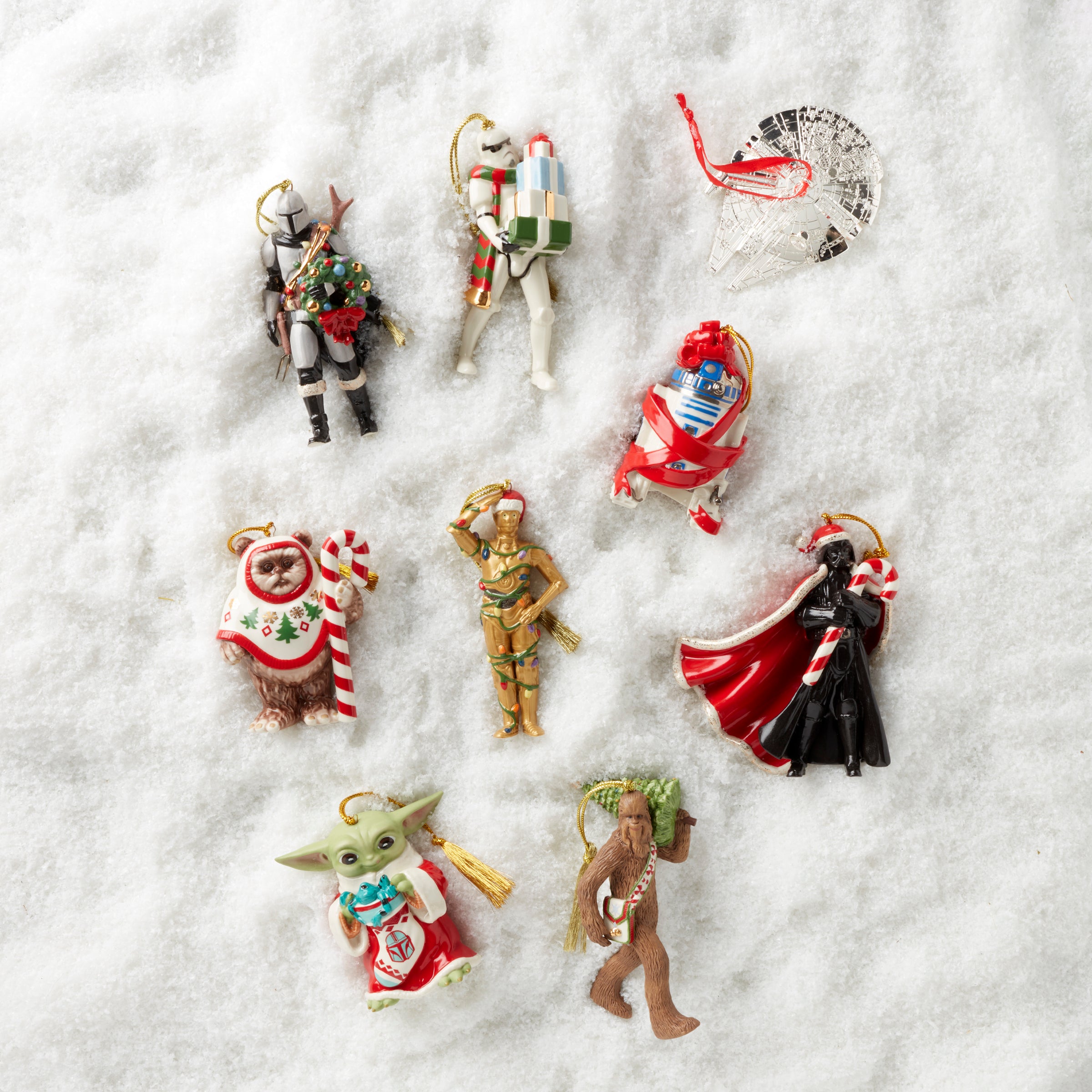 Star Wars C-3PO Christmas Ornament - Gold Plated Collectible for Holiday Tree Decor & Gift for Fans
