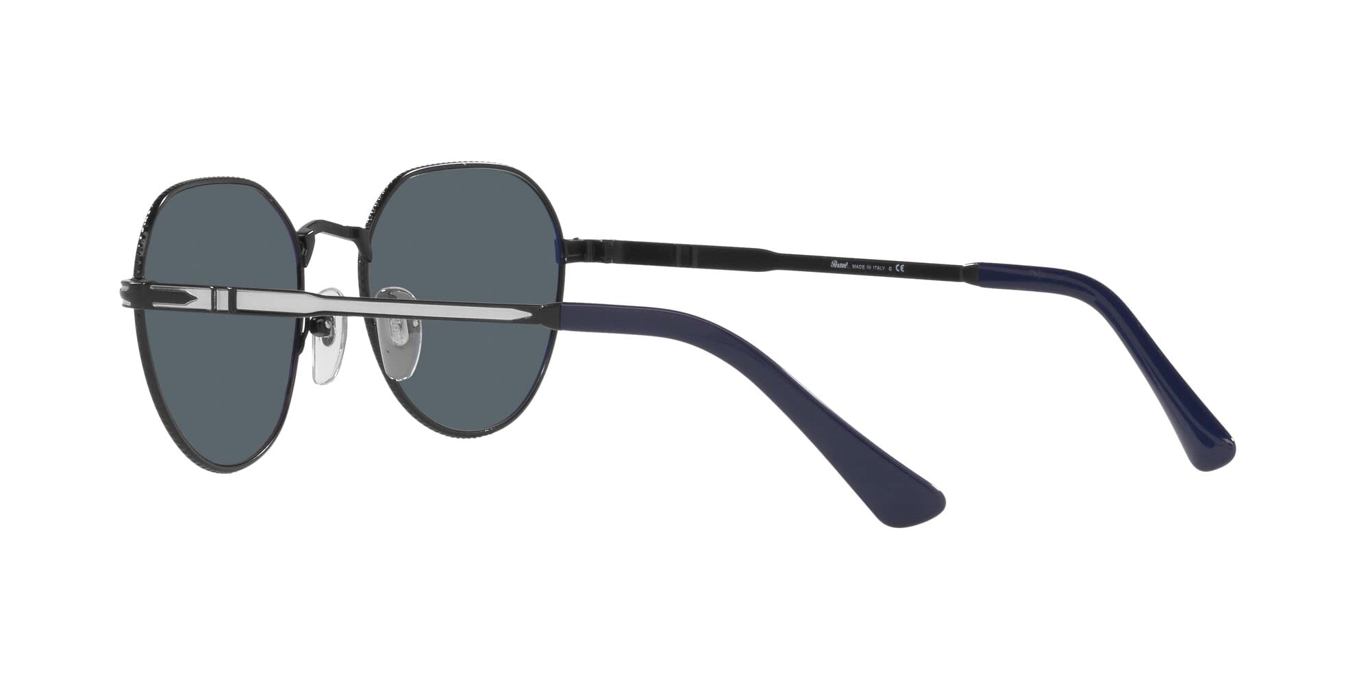 Persol PO2486S Hexagonal Sunglasses for Men & Women - UV Protection Polarized Lenses - Fashionable Retro Style for Outdoor Activities, Driving & Travel