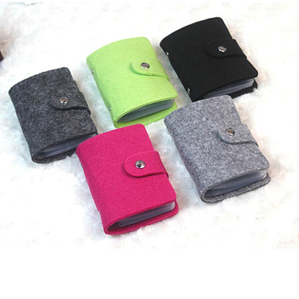 Premium Leather Credit Card Holder for Women & Men - RFID Blocking ID & Business Card Organizer with 24 Slots - Perfect for Travel, Office & Everyday Wallet Protection