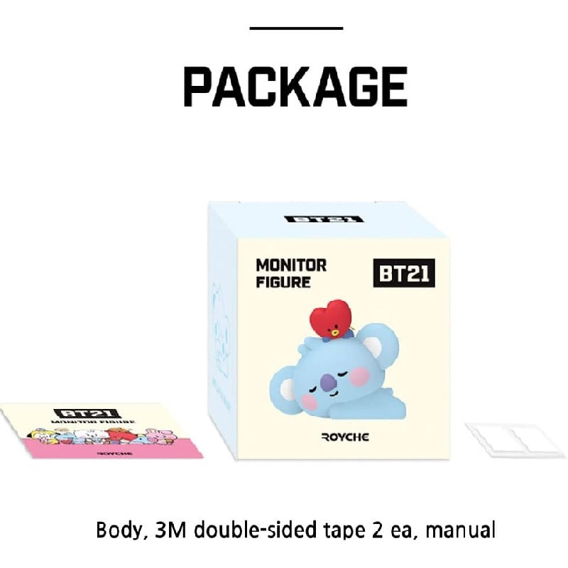 BT21 Chimmy My Little Buddy Monitor Figure - Cute Collectible for Fans, Home & Office Desk Decor, Gift for K-Pop Lovers