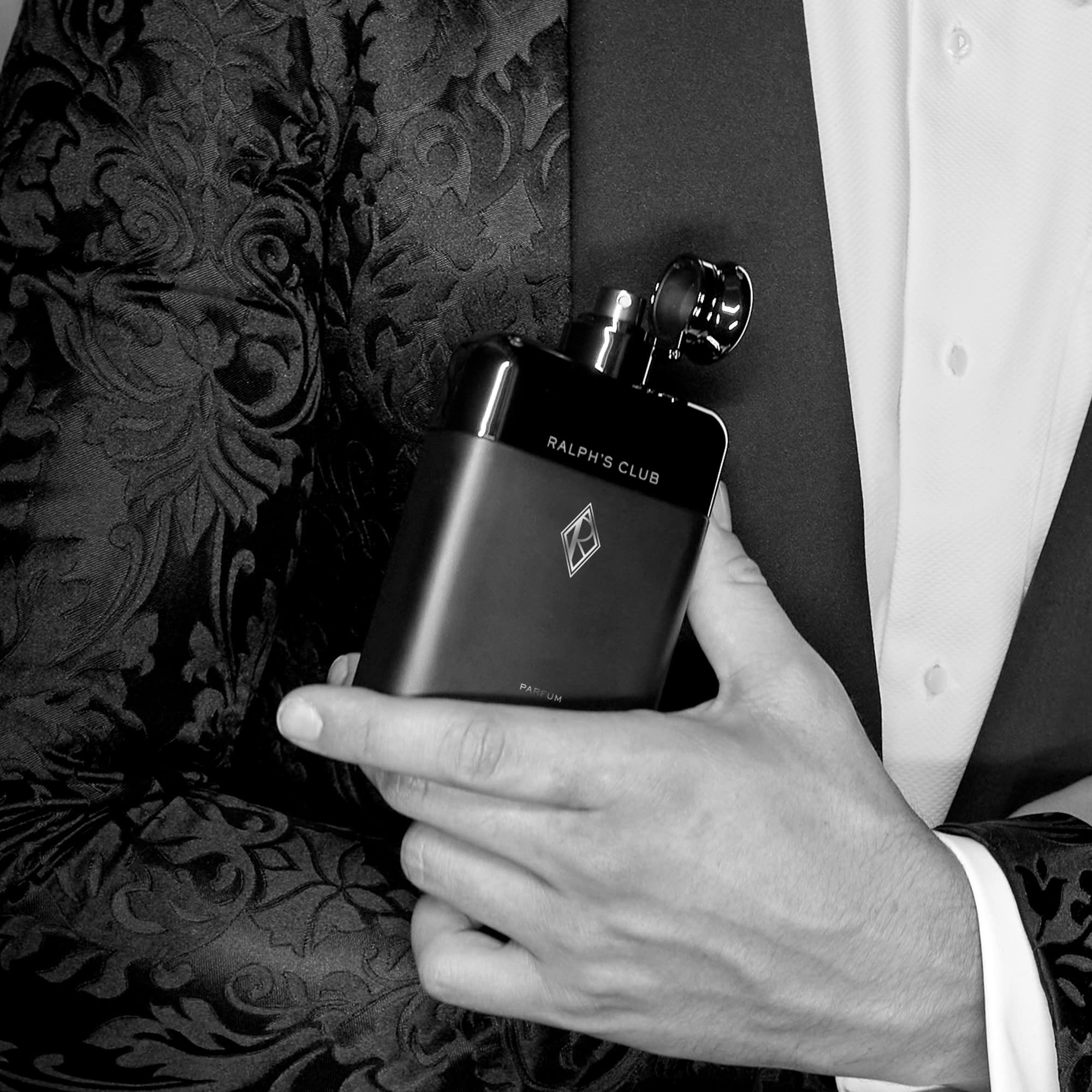 Ralph Lauren Ralph's Club Men's Cologne - Woody Amber Fragrance with Lavandin, Vetiver & Cardamom | Long-Lasting Perfume for Date Night, Office & Special Occasions
