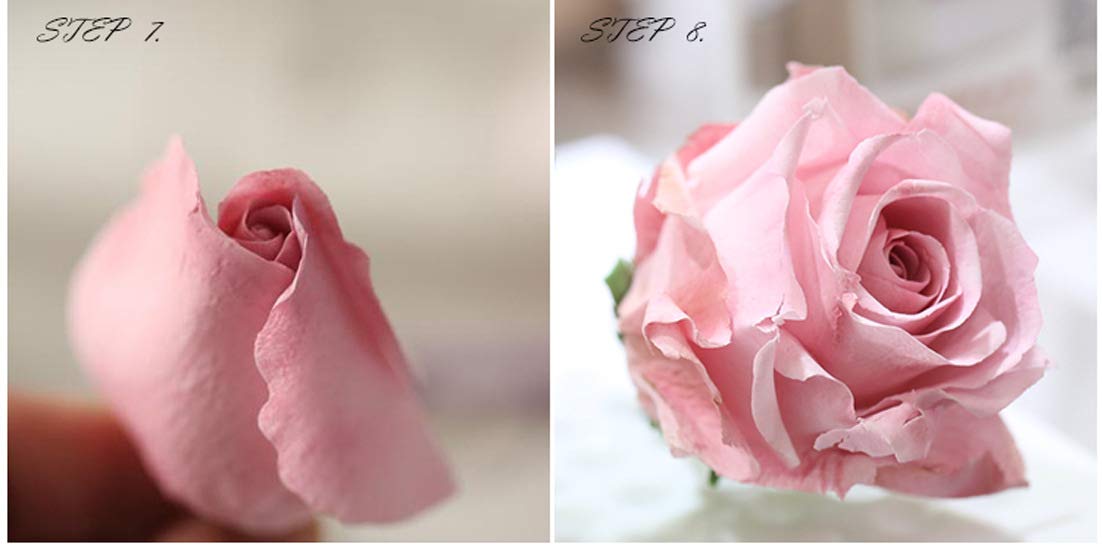 Premium Silicone Rose Floral Petal Veiner Mold - Multi-Purpose Cake Decorating Tool for Gumpaste Flowers, Chocolate Leaves, Sugarcraft & Clay Crafts - Perfect for Wedding Cakes, Birthday Desserts and DIY Art Projects