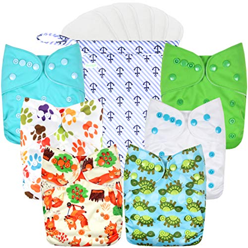 Neutral Prints + 1 Wet Bag