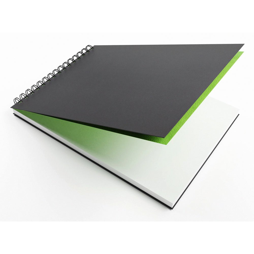 Premium A4 Landscape Sketchbook - 80 Pages (40 Sheets) 150gsm White Paper for Artists, Drawing & Sketching | Perfect for Travel, Studio & Outdoor Use
