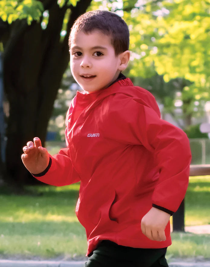 Kids Gusti Quinn Jacket - Waterproof Windbreaker for Boys & Girls - Lightweight Outdoor Jacket for Hiking, School & Play