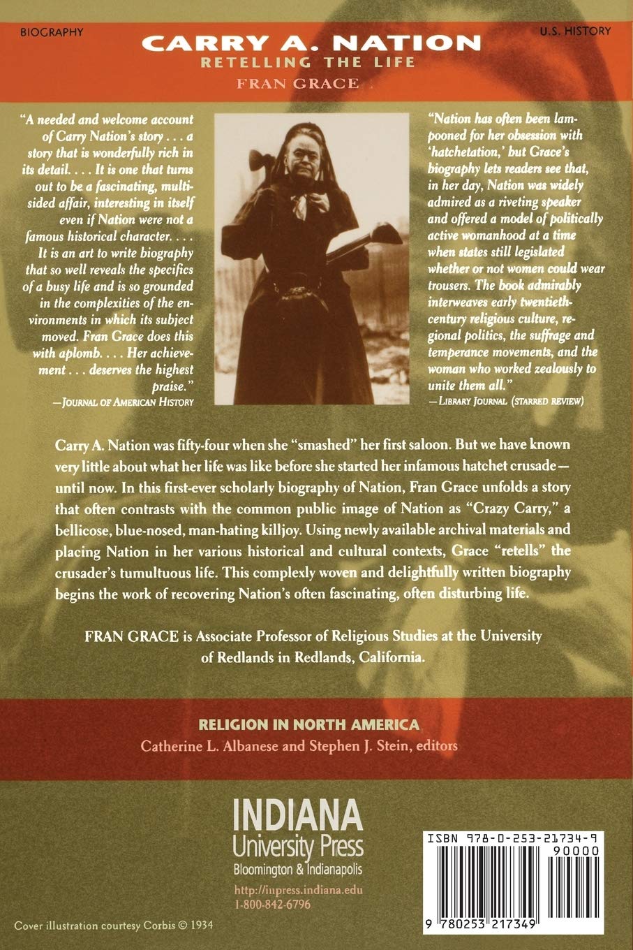 Carry A. Nation Biography: The Life and Legacy of the Temperance Crusader | Religious History in North America | Perfect for American History Studies & Book Club Discussions