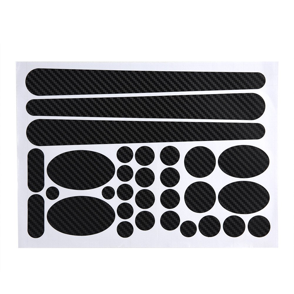 Alomejor Bike Frame Protectors - Durable Chainstay Stickers for Mountain Bikes, Road Bikes & BMX - Scratch-Resistant Decal Kit (10-Pack) - Perfect for Trail Riding, Commuting & Bike Maintenance Protection