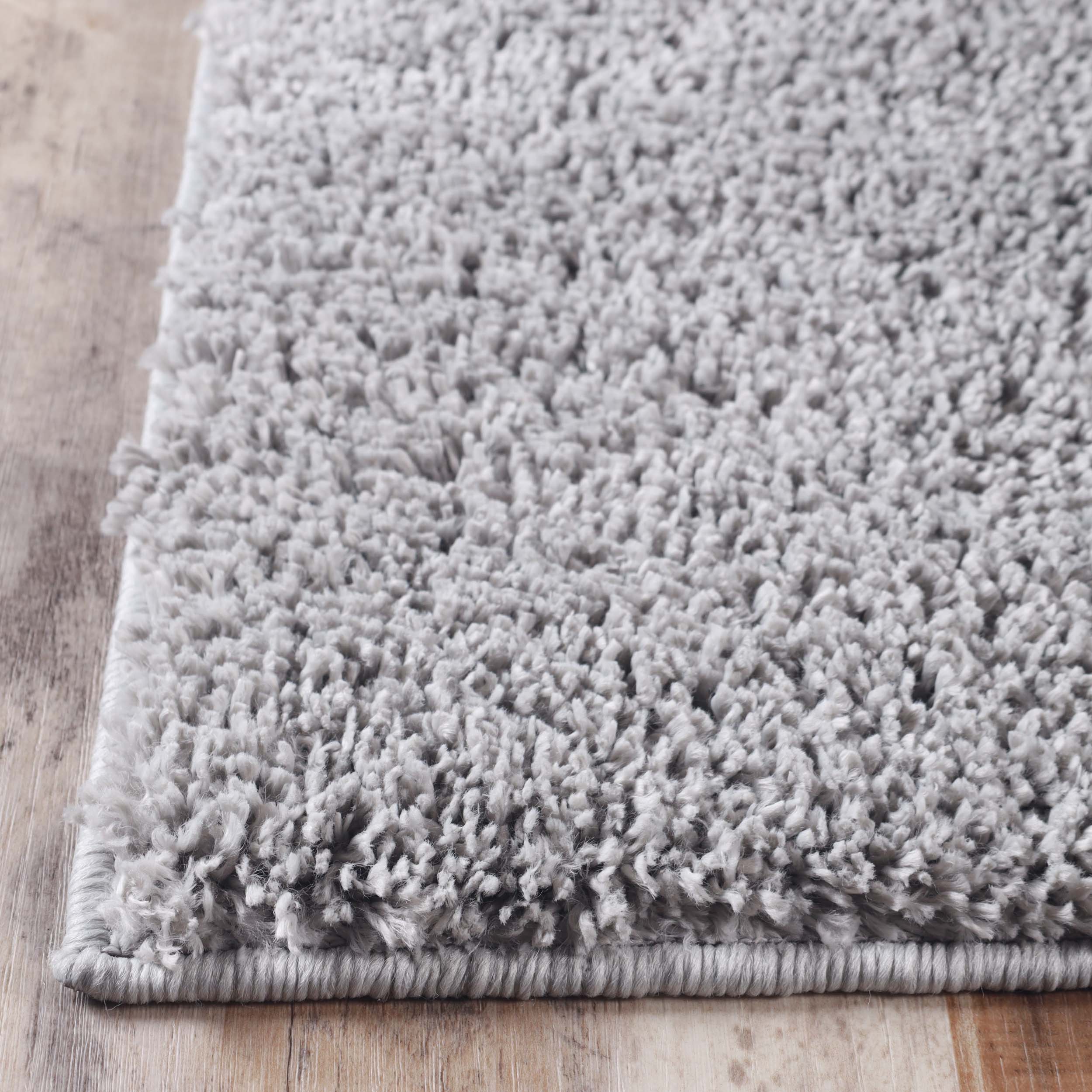 Berlin Solid Indoor Plush Shag Runner Rug - Soft Area Rug for Living Room, Bedroom, Nursery - Non-Slip Comfortable Floor Mat for Home Decor