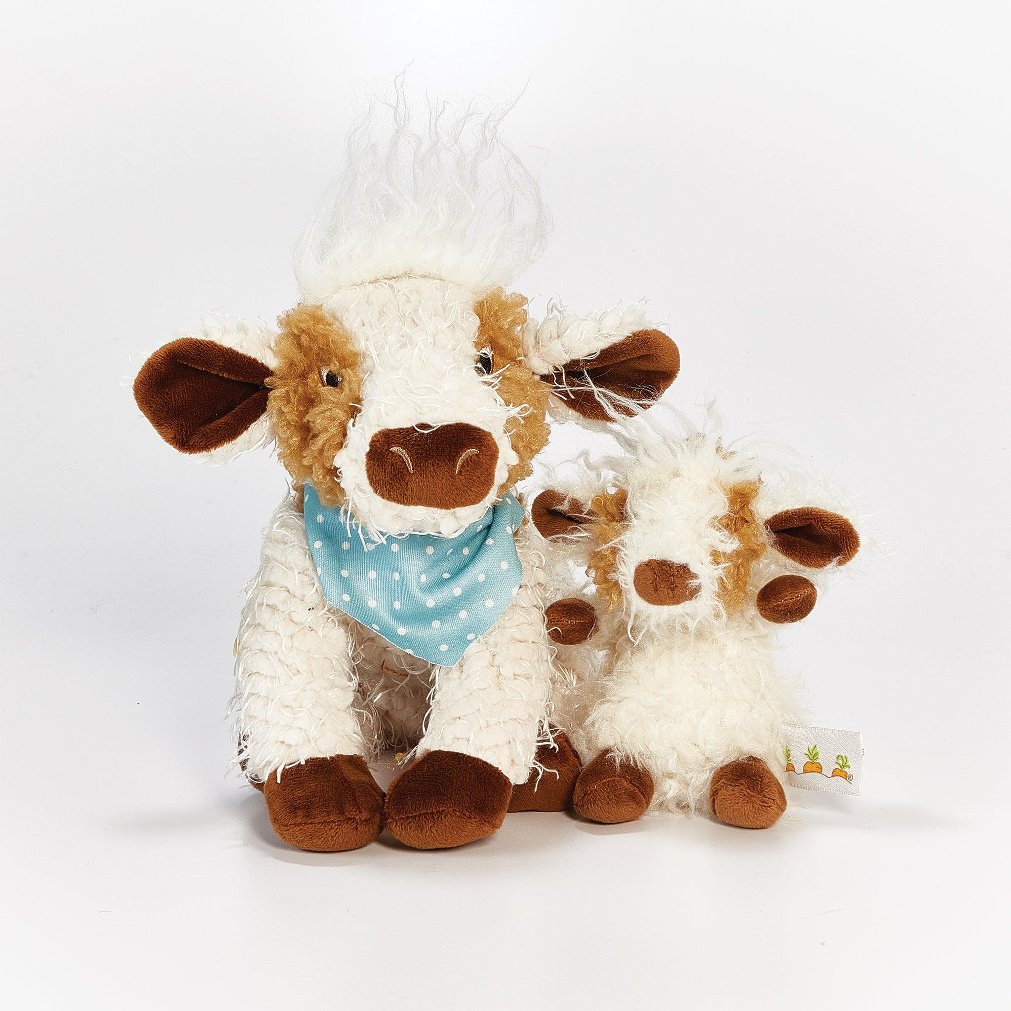 Baby & Me Matching Moo Moo Cow Print Outfits - Mother and Baby Calf Costume Set for Family Photos, Halloween & Special Occasions