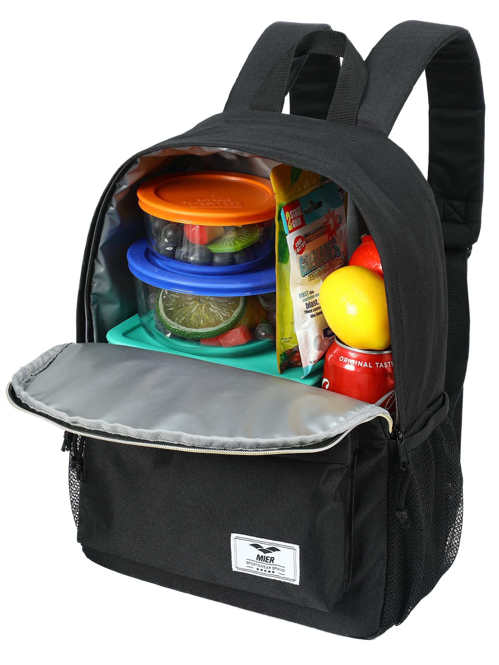 MIER Insulated Backpack Cooler - Leakproof Lunch Bag for Women, Girls & Teens | Lightweight Cooler Backpack for School, Picnics, Camping & Outdoor Adventures | Perfect for Work, Beach Trips & Hiking