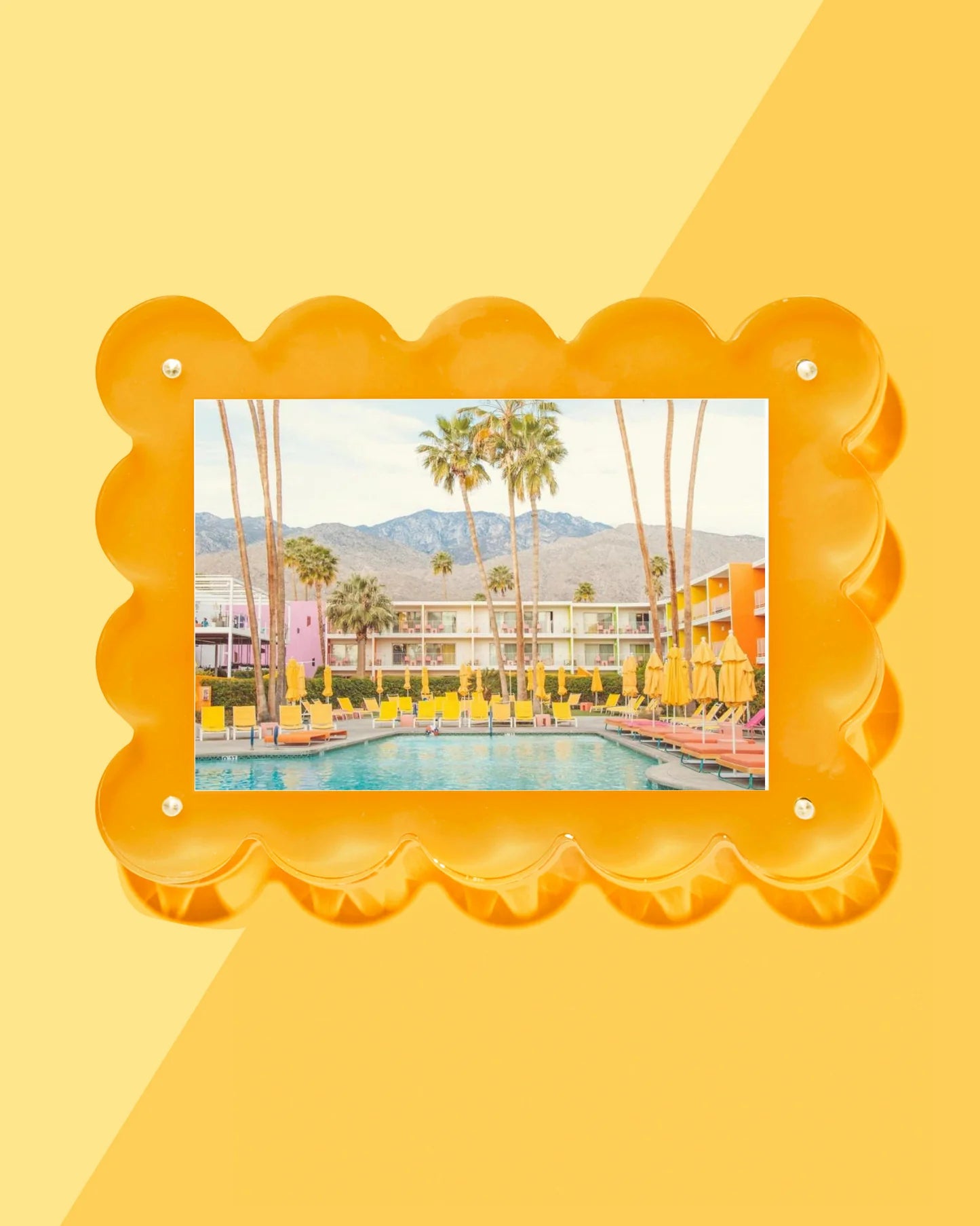 Premium Acrylic Picture Frame - Shatter-Resistant Display for Photos & Artwork - Perfect for Wall Mounting, Tabletop Decor, and Gift Giving - Mango Collection