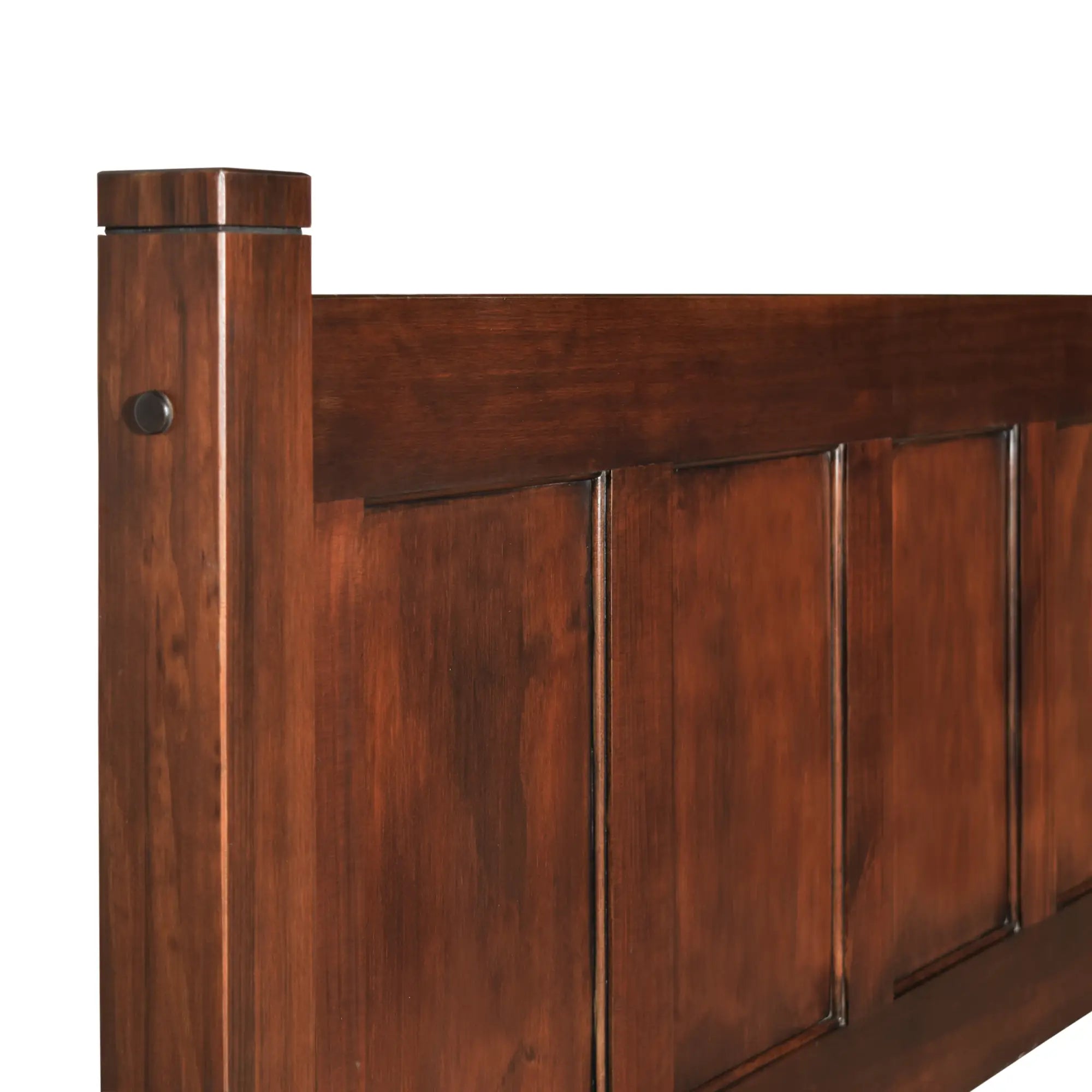 5-Piece Shaker Bedroom Set - Queen Size Bed, Nightstand, Dresser & Mirror - Classic Wooden Furniture for Cozy Home Decor