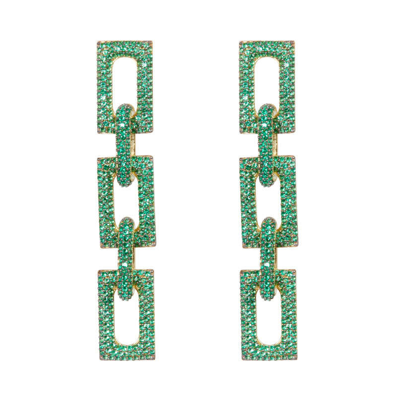 Flat Block Earrings for Women - Minimalist Geometric Stud Earrings for Everyday Wear | Perfect for Office, Casual Outfits & Special Occasions
