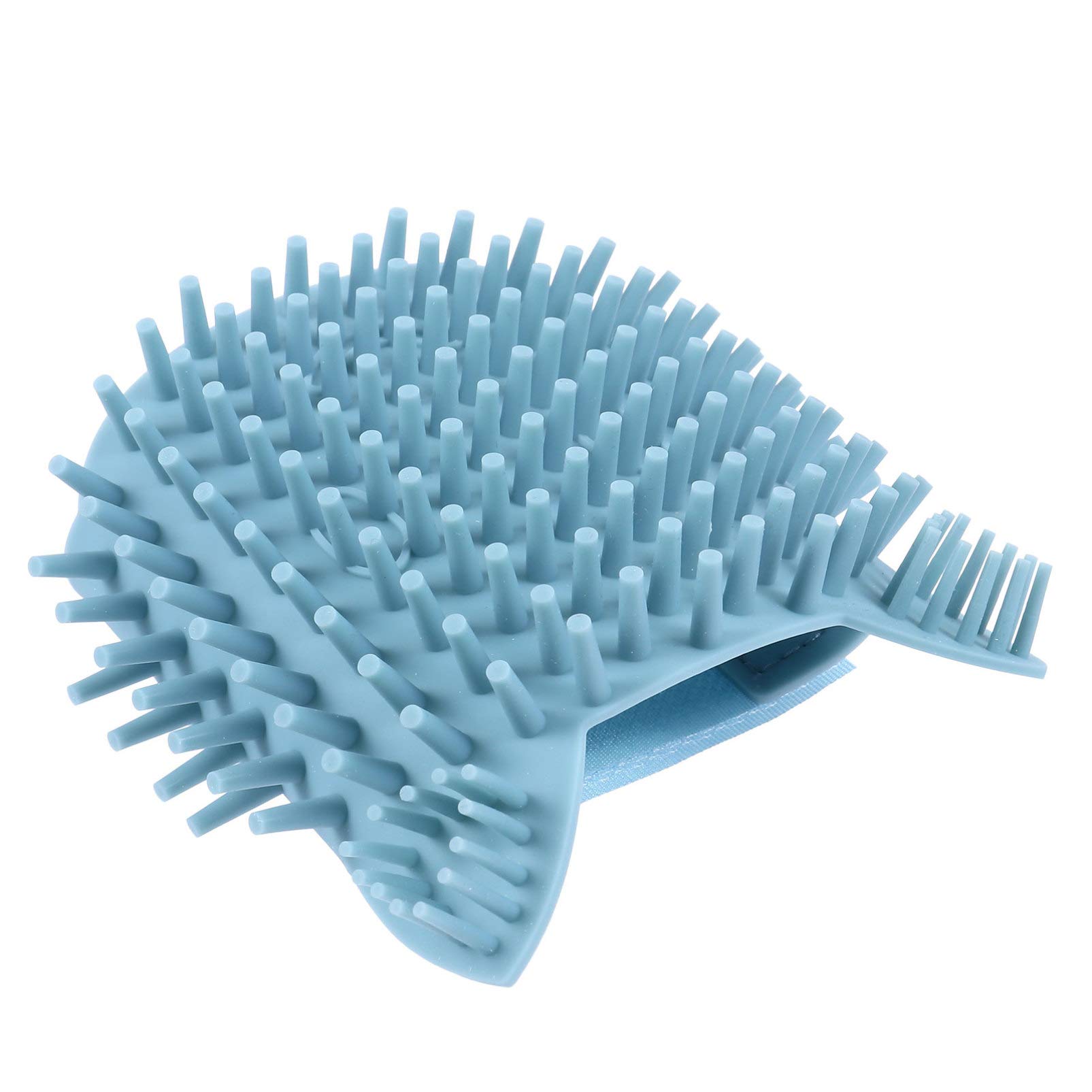 Pet Grooming Brush - Silicone Cat Face Scratcher & Massager for Wall Corners - Perfect for Small Cats & Dogs