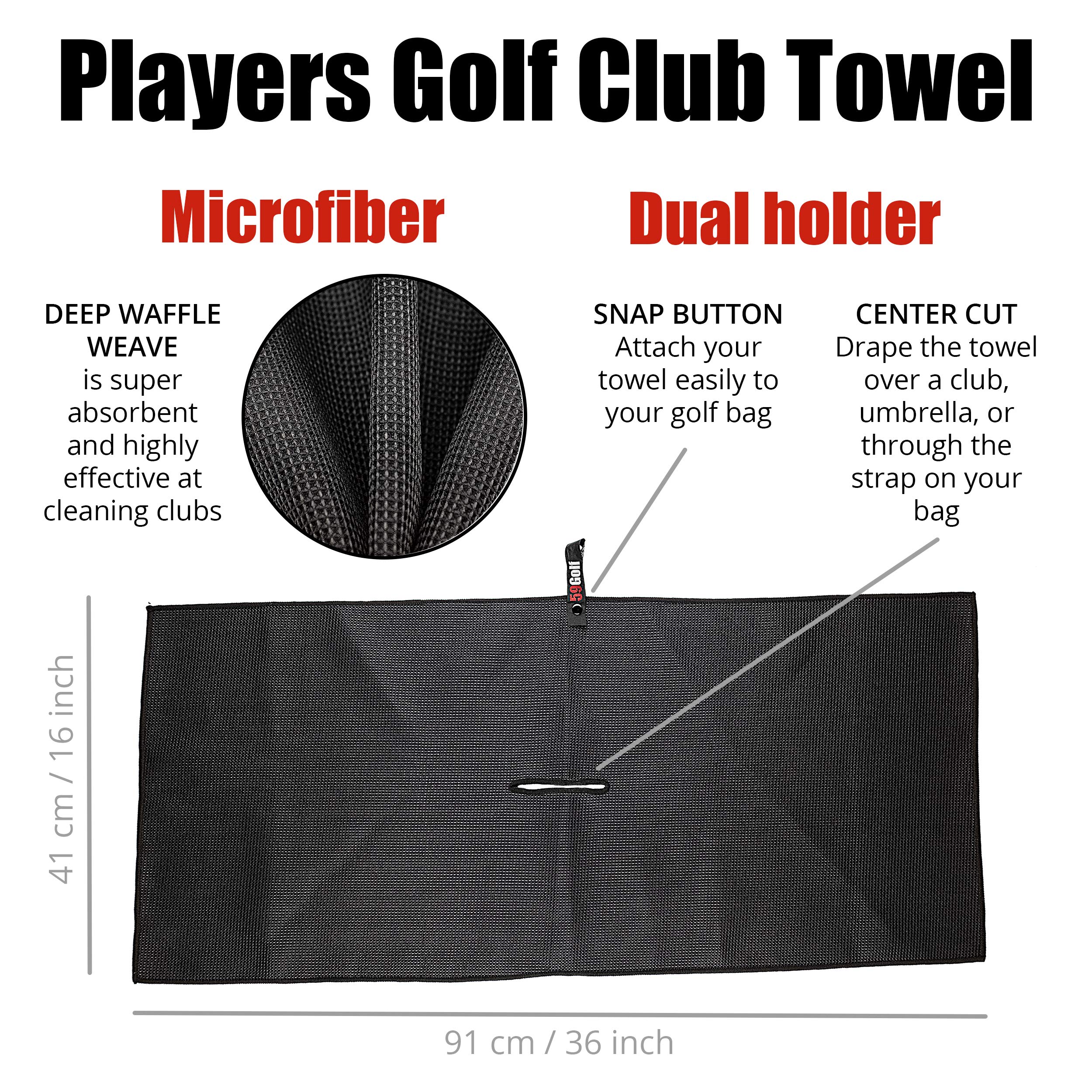 Premium Golf Club Cleaning Kit with Foaming Brush, Water/Soap Tank, 2 Microfiber Towels & Magnetic Keychain – Complete Golf Accessories Set for Club & Ball Care – Perfect for Driving Range, Course & Home Practice