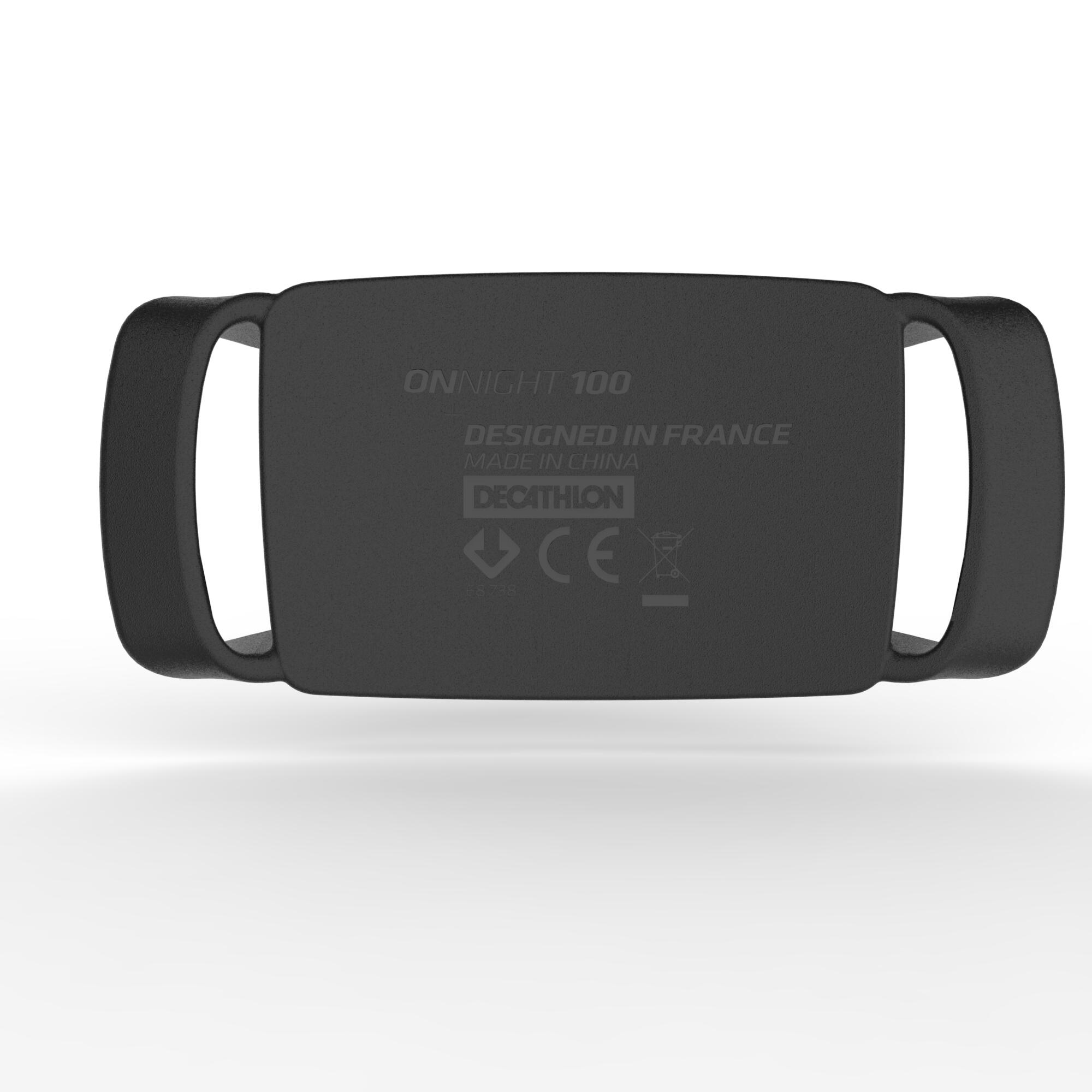 Forclaz ONNIGHT 100 Battery Powered 80 Lumens Hiking Headlamp - Hands-Free Light for Camping, Running & Outdoor Adventures