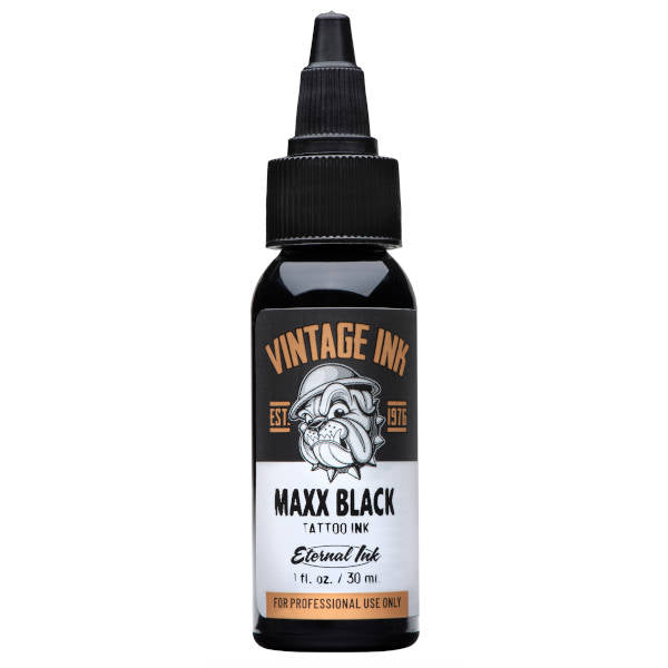 Eternal Vintage Ink Maxx Black Ink - Premium Calligraphy & Fountain Pen Ink for Artists, Writers & Lettering - Perfect for Journals, Scrapbooking & Wedding Invitations