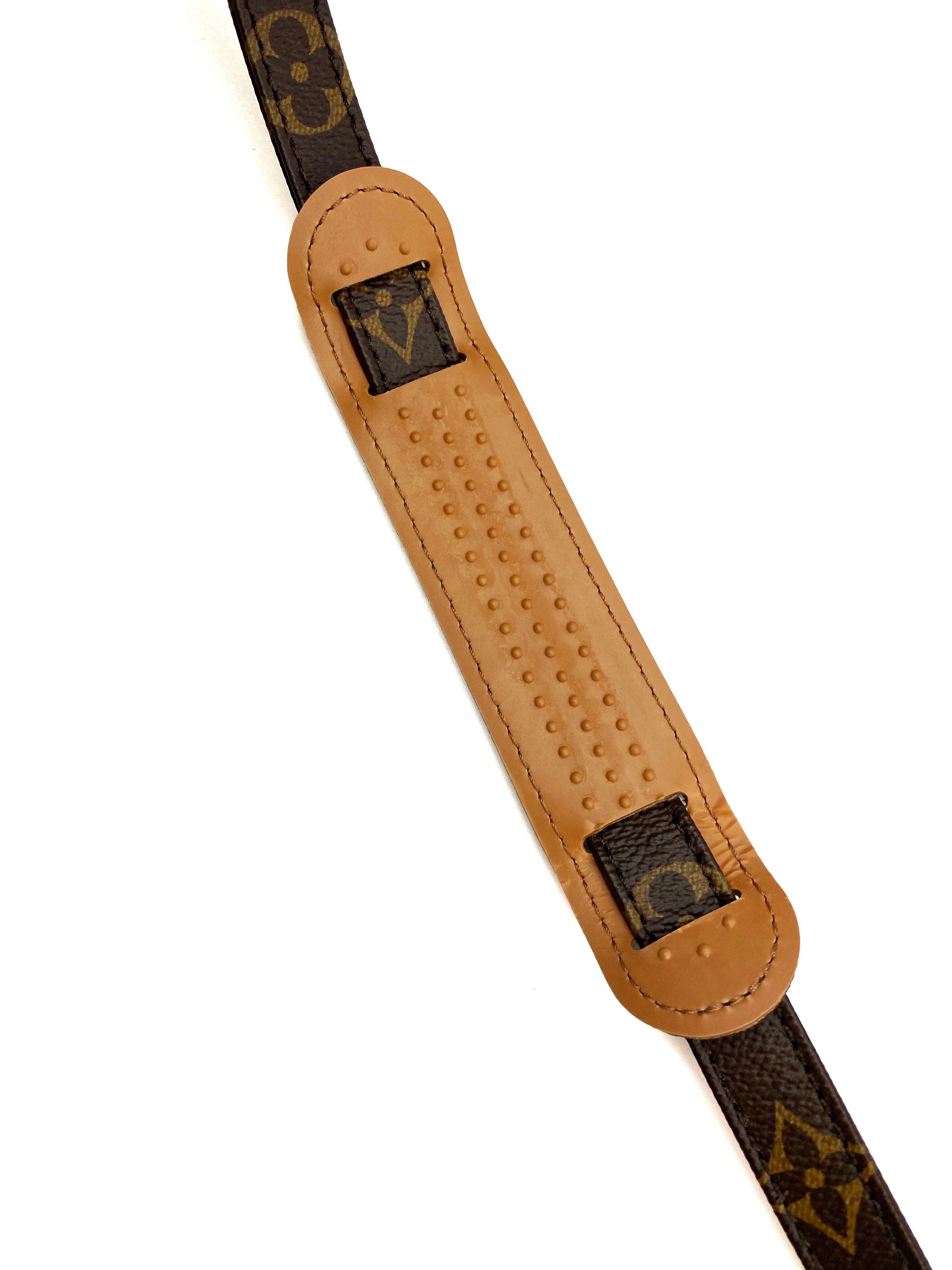 Louis Vuitton Monogram Strap - Genuine Leather Adjustable Shoulder Bag Strap for Handbags & Crossbody Bags | Perfect for Everyday Use, Travel & Fashion Accessories